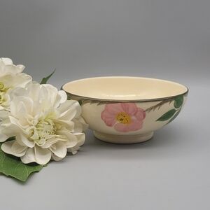 Original Franciscan Desert Rose Earthenware Oatmeal Bowl Vintage Desert Rose